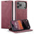 iPhone 17 Pro Max Caseme 013 Series Pung - Vinrød
