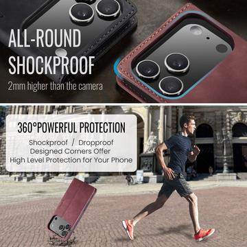 iPhone 17 Pro Max Caseme 013 Series Pung - Vinrød