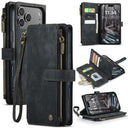 iPhone 17 Pro Max Caseme C30 Multifunktionel Pung - Sort