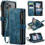 iPhone 17 Pro Max Caseme C30 Multifunktionel Pung - Blå