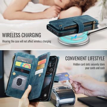 iPhone 17 Pro Max Caseme C30 Multifunktionel Pung - Blå
