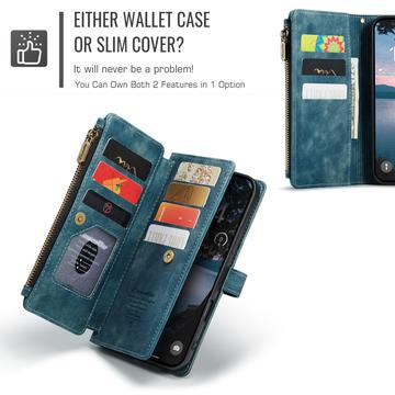 iPhone 17 Pro Max Caseme C30 Multifunktionel Pung - Blå