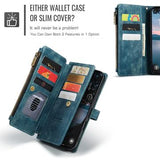 iPhone 17 Pro Max Caseme C30 Multifunktionel Pung - Blå
