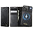 iPhone 17 Pro Max Caseme C49 2-i-1 aftagelig pungetui - MagSafe-kompatibel, RFID - Sort