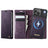 iPhone 17 Pro Max Caseme C49 2-i-1 aftagelig pungetui - MagSafe-kompatibel, RFID - Lilla