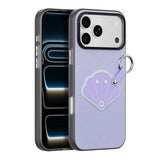 iPhone 17 Pro Max Dux Ducis Luvy cover med fingerring/håndrem - Lilla / Skal