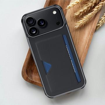 iPhone 17 Pro Max Dux Ducis Pocard Cover med kortholder - Sort