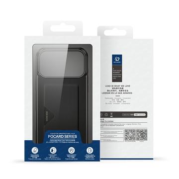 iPhone 17 Pro Max Dux Ducis Pocard Cover med kortholder - Sort