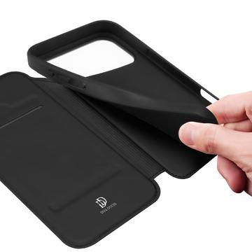 iPhone 17 Pro Max Dux Ducis Skin Pro Flip Cover - Sort