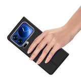 Xiaomi 17 Pro Max Dux Ducis Skin Pro Flip Cover - Sort