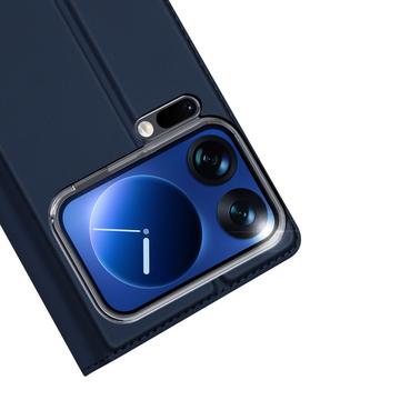 Xiaomi 17 Pro Max Dux Ducis Skin Pro Flip Cover - Blå