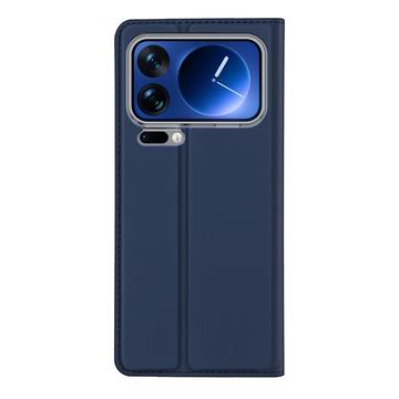 Xiaomi 17 Pro Max Dux Ducis Skin Pro Flip Cover - Blå