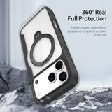 iPhone 17 Pro Max Dux Ducis Skin X Pro Magnetisk Flip Cover - Sort