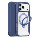 iPhone 17 Pro Max Dux Ducis Skin X Pro Magnetisk Flip Cover - Blå