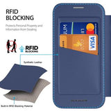 iPhone 17 Pro Max Dux Ducis Skin X Pro Magnetisk Flip Cover - Blå