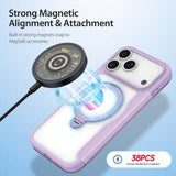 iPhone 17 Pro Max Dux Ducis Skin X Pro Magnetisk Flip Cover - Lilla