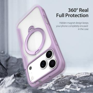 iPhone 17 Pro Max Dux Ducis Skin X Pro Magnetisk Flip Cover - Lilla