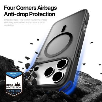 iPhone 17 Pro Max Dux Ducis Yind Hybrid Cover - MagSafe-kompatibel - Sort