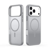 iPhone 17 Pro Max Dux Ducis Yind Hybrid Cover - MagSafe-kompatibel - Grå
