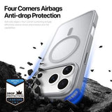 iPhone 17 Pro Max Dux Ducis Yind Hybrid Cover - MagSafe-kompatibel - Grå