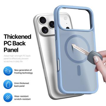 iPhone 17 Pro Max Dux Ducis Yind Hybrid Cover - MagSafe-kompatibel - Lyseblå