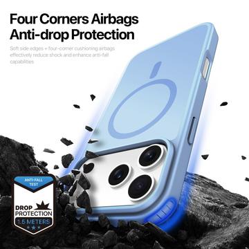 iPhone 17 Pro Max Dux Ducis Yind Hybrid Cover - MagSafe-kompatibel - Lyseblå
