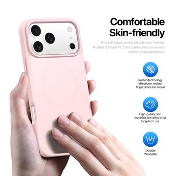 iPhone 17 Pro Max Dux Ducis Yind Hybrid Cover - MagSafe-kompatibel - Lysepink