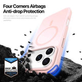 iPhone 17 Pro Max Dux Ducis Yind Hybrid Cover - MagSafe-kompatibel - Lysepink