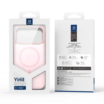 iPhone 17 Pro Max Dux Ducis Yind Hybrid Cover - MagSafe-kompatibel - Lysepink