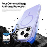 iPhone 17 Pro Max Dux Ducis Yind Hybrid Cover - MagSafe-kompatibel - Lyselilla