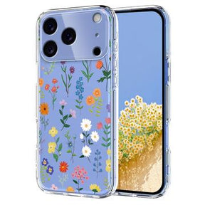 iPhone 17 Pro Max TPU-cover med blomstermønster - tusindfryd
