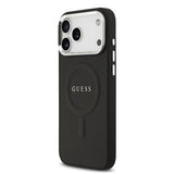 iPhone 17 Pro Max Guess Saffiano Hybrid Cover - MagSafe Kompatibel - Sort