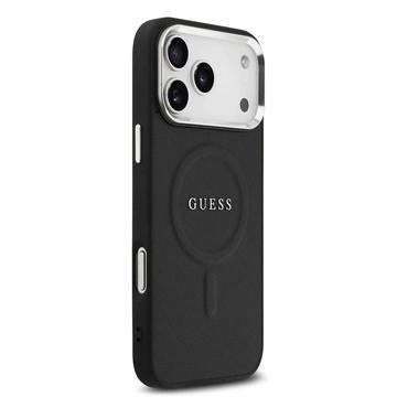 iPhone 17 Pro Max Guess Saffiano Hybrid Cover - MagSafe Kompatibel - Sort