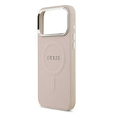 iPhone 17 Pro Max Guess Saffiano Hybrid Cover - MagSafe Kompatibel - Pink