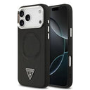 iPhone 17 Pro Max Guess Triangle Logo Cover - MagSafe-kompatibel - Sort