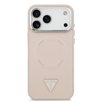 iPhone 17 Pro Max Guess Triangle Logo Cover - MagSafe-kompatibel - Pink