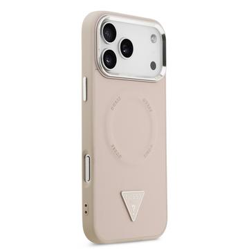 iPhone 17 Pro Max Guess Triangle Logo Cover - MagSafe-kompatibel - Pink
