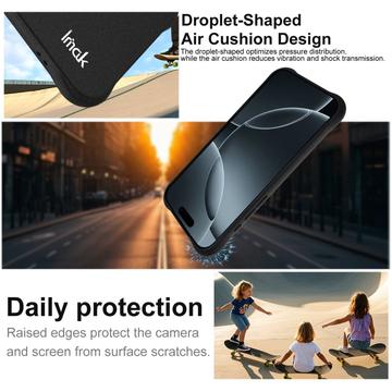 iPhone 17 Pro Max Imak Drop-Proof TPU Cover - Sort