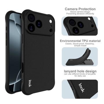 iPhone 17 Pro Max Imak Drop-Proof TPU Cover - Sort