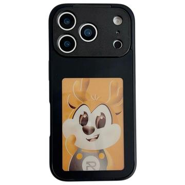 iPhone 17 Pro Max InkZone DIY E-Ink NFC Cover - Sort