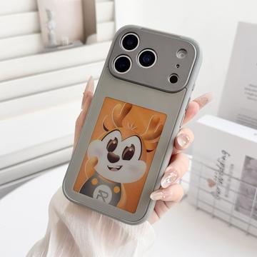 iPhone 17 Pro Max InkZone DIY E-Ink NFC Cover - Grå