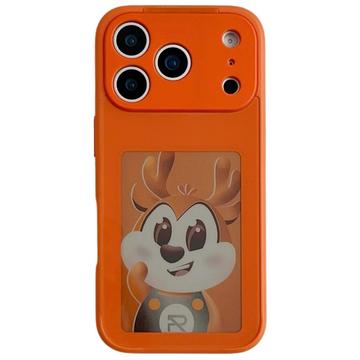 iPhone 17 Pro Max InkZone DIY E-Ink NFC Cover - Orange