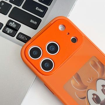 iPhone 17 Pro Max InkZone DIY E-Ink NFC Cover - Orange