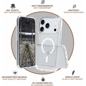 iPhone 17 Pro Max JT Berlin Pankow Clear MagSafe Cover - Gennemsigtig