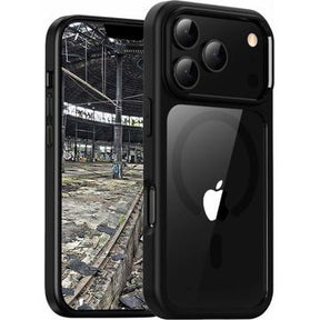 iPhone 17 Pro Max JT Berlin Pankow Hybrid MagSafe Cover - sort / klar