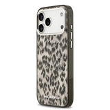 iPhone 17 Pro Max Karl Lagerfeld IML Leopard Cover - MagSafe-kompatibel - Brun