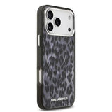 iPhone 17 Pro Max Karl Lagerfeld IML Leopard Cover - MagSafe-kompatibel - Grå
