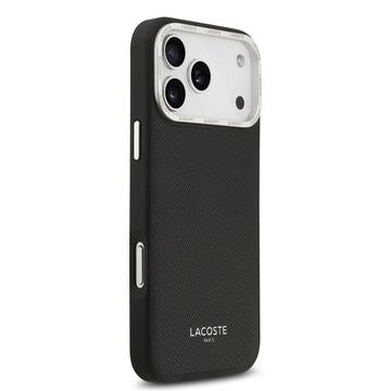 iPhone 17 Pro Max Lacoste Champs Élysées Cover - MagSafe-kompatibel - Sort
