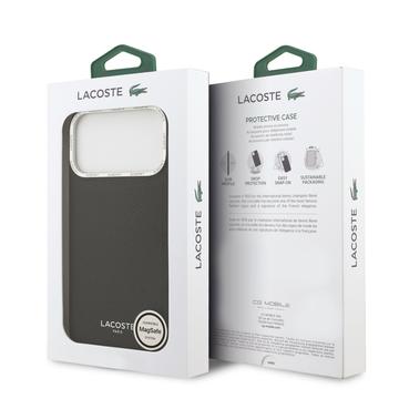 iPhone 17 Pro Max Lacoste Champs Élysées Cover - MagSafe-kompatibel - Sort