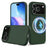 iPhone 17 Pro Max Liquid Silikone Cover - MagSafe Kompatibel - Mørkegrøn